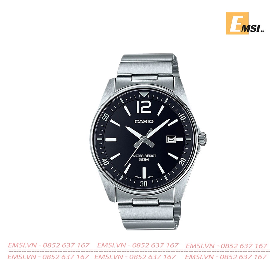 Casio MTP-E170D-1B - Đồng Hồ Nam - Pin/Quartz - Kính Khoáng - Size Mặt 42mm EMSI.VN