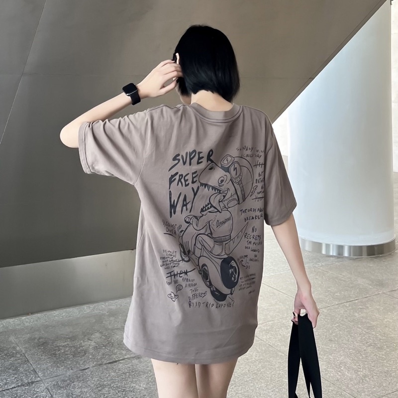 Elmer Signature - CROCO Áo thun form rộng 100% cotton 2c