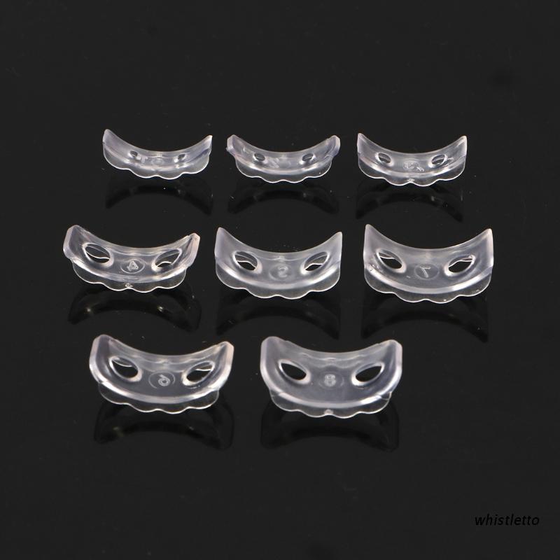Whi Set 8 Vòng Đệm Bảo Vệ Vô Hình Size Nhẫn Rời Có Thể Điều Chỉnh Cho Nữ