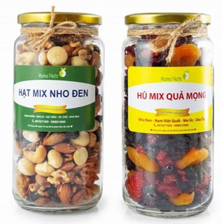 Trái cây sấy [ Đánh bay nghén ngẩm ] Hạt dinh dưỡng cho mẹ bầu 600g và 500g