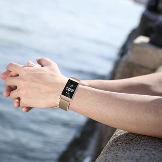 Dây Thép Milanese Loop Stainless Steel Cho Fitbit Charge 3