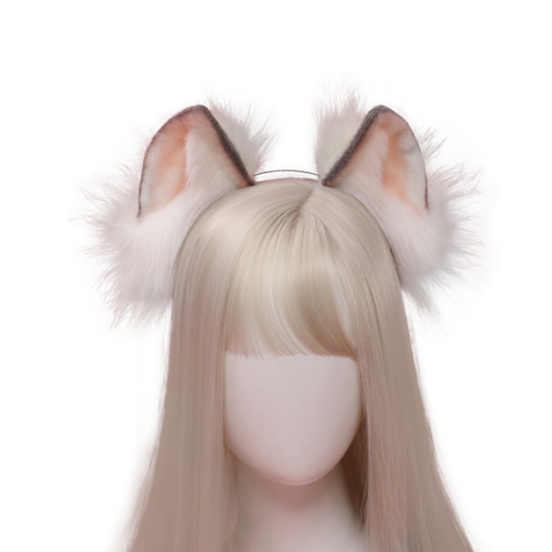 Băng Đô Tai Thú Bông Phong Cách Lolita Đáng Yêu