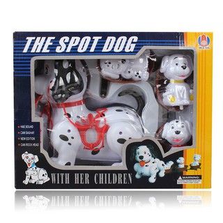 Bộ đồ chơi phát nhạc chó đốm kéo đàn No.6801