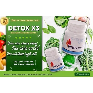 Detox X3 hàng chính hãng