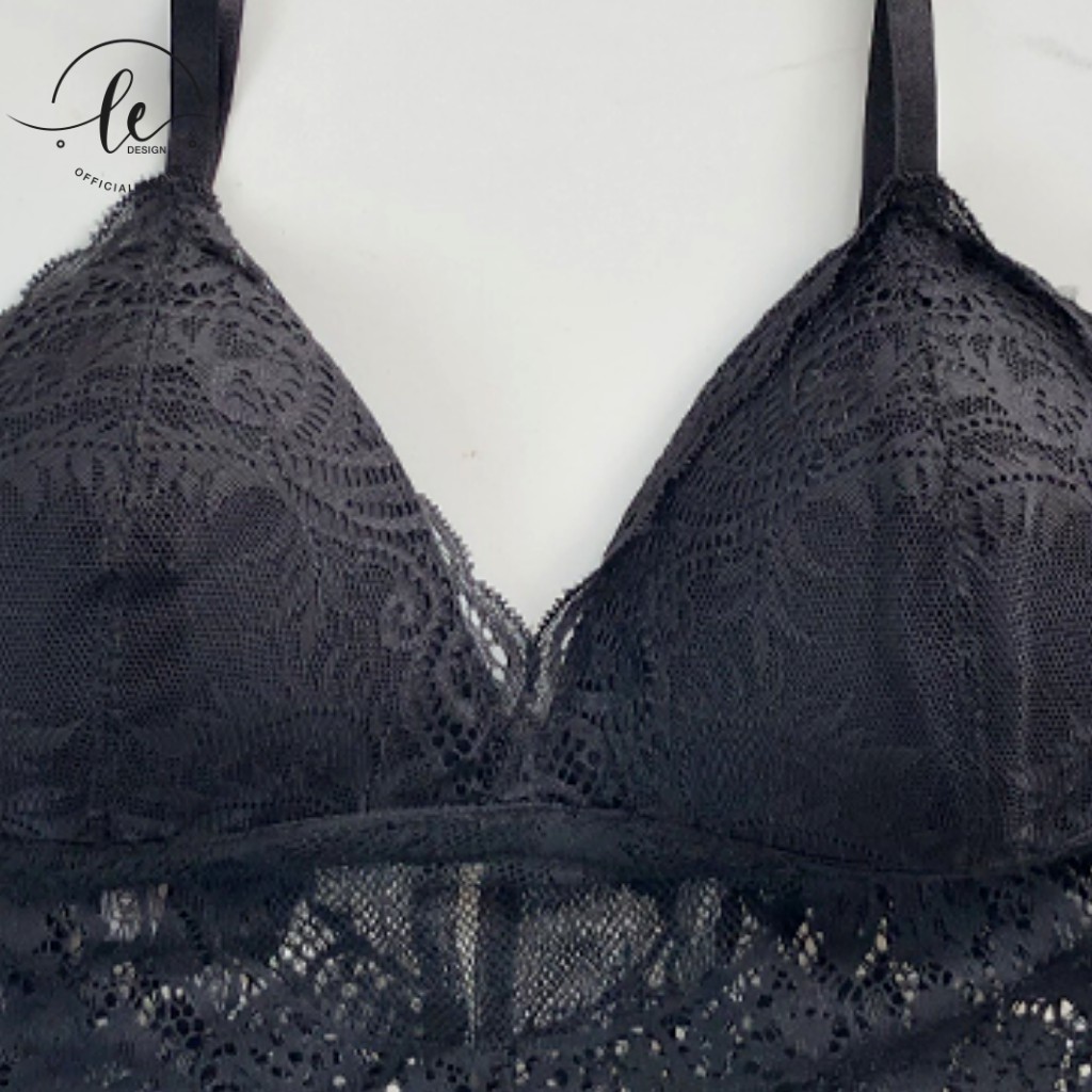 Áo Quây Ngực Có Mút LE.DESIGN Thiết Kế Áo Lót Không Dây Chất Liệu Ren Mềm Mại Có Lót Đệm Mút Thấm Hút Mồ Hôi | BigBuy360 - bigbuy360.vn