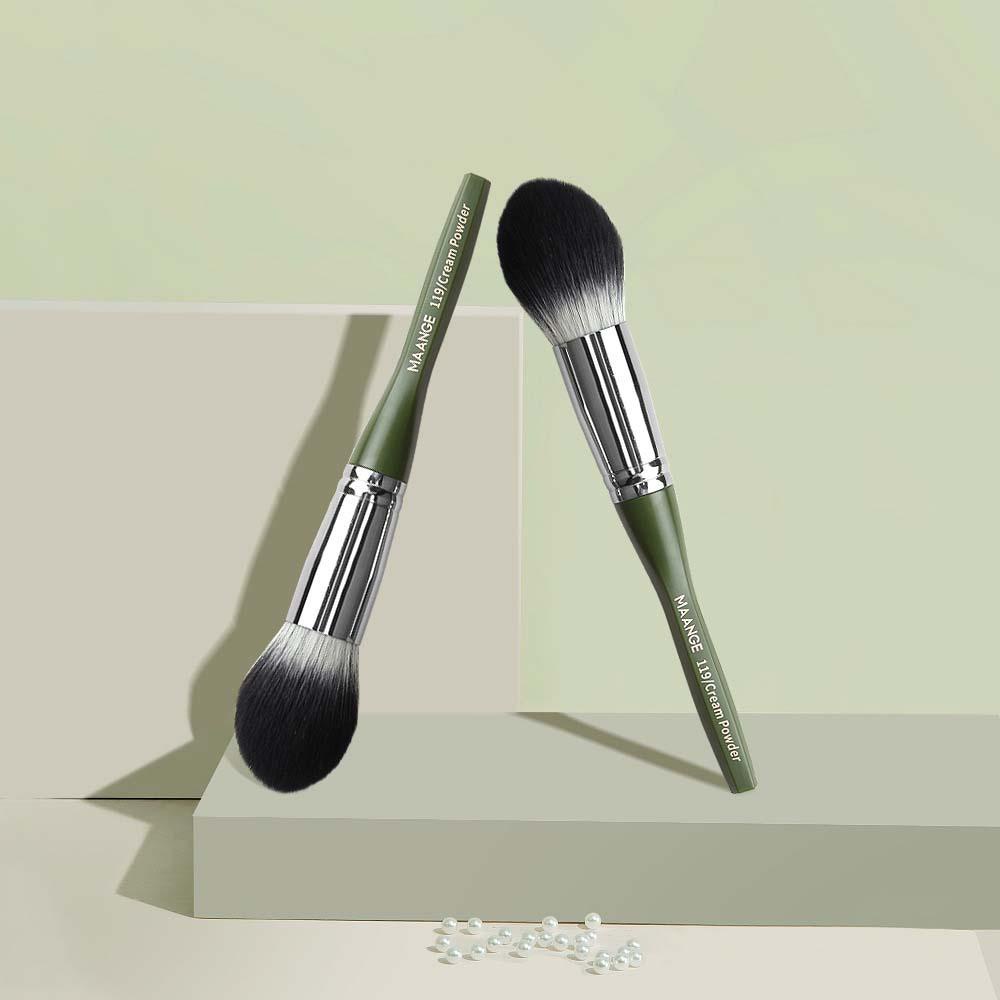 OCEANMAP Cọ Trang Điểm Chuyên Nghiệp Lông Mềm Với Tay Cầm Gỗ