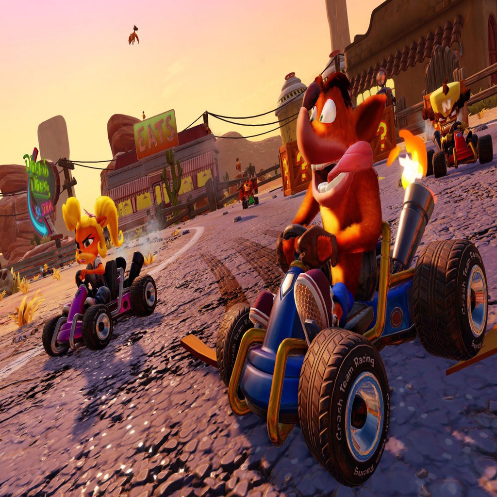 Đĩa game PS4 - Crash Team Racing Nitro Fueled