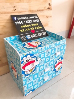 Tủ đựng đồ cá nhân cho bé doraemon tiện dụng