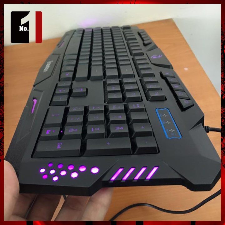 Bàn Phím Gaming Máy Vi Tính Giả Cơ Bosston C888 Bàn Phím Game Thủ Laptop Pc Có Dây