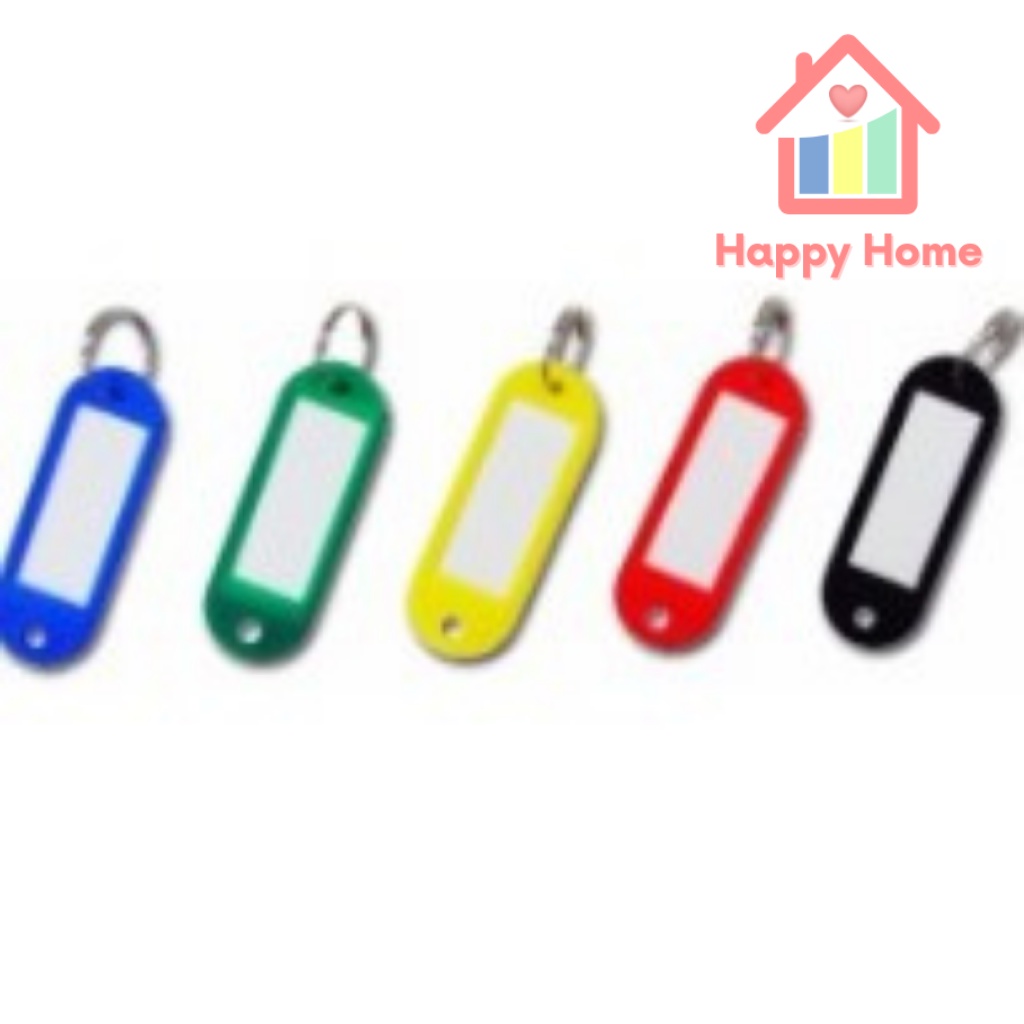 Thẻ ghi nhớ đánh dấu chìa khóa, name tag du lịch, ghi tên cho bé Happy Home