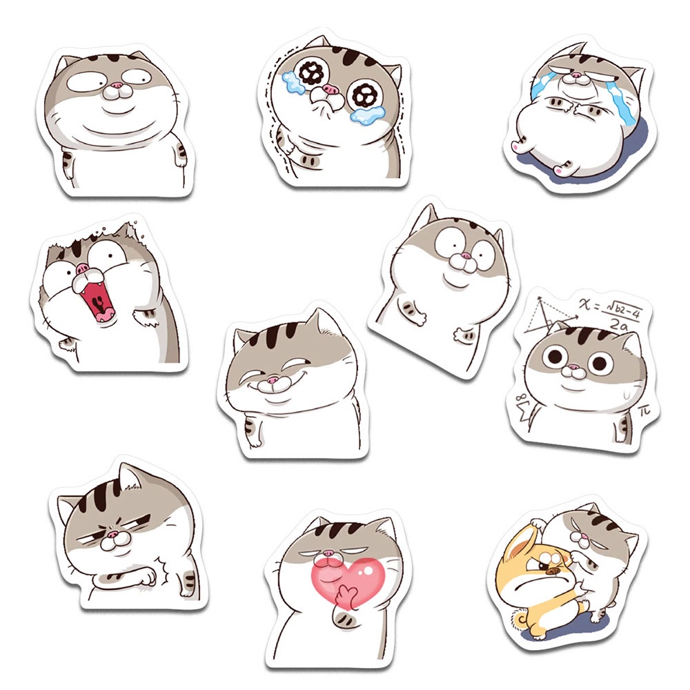 Bộ Sticker dán trang trí xinh xắn dễ thương - Tiệm kính Candy