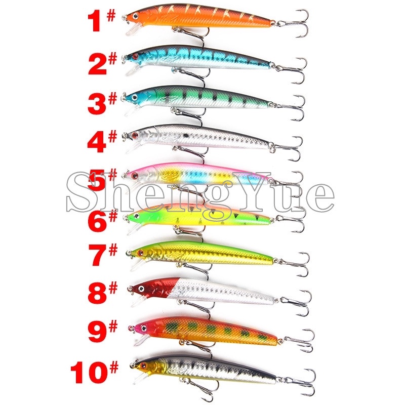 Mồi Câu Cá Giả Bằng Nhựa Cứng 7G/10cm