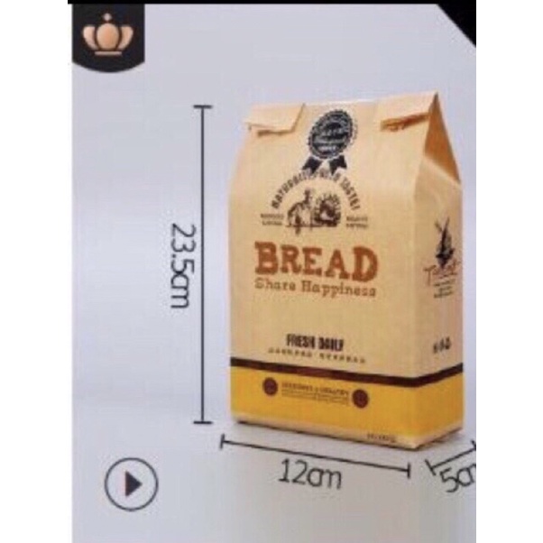 Combo 50 túi bánh mỳ hoa cúc nhỏ