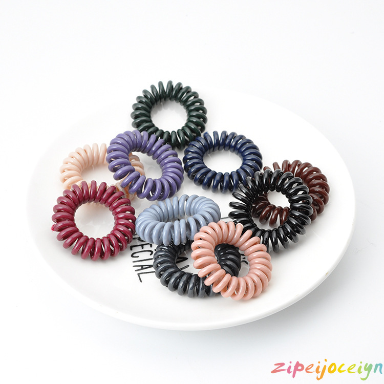 Dây Buộc Tóc Lò Xo Nhiều Màu Sắc Thời Trang Tiện Dụng