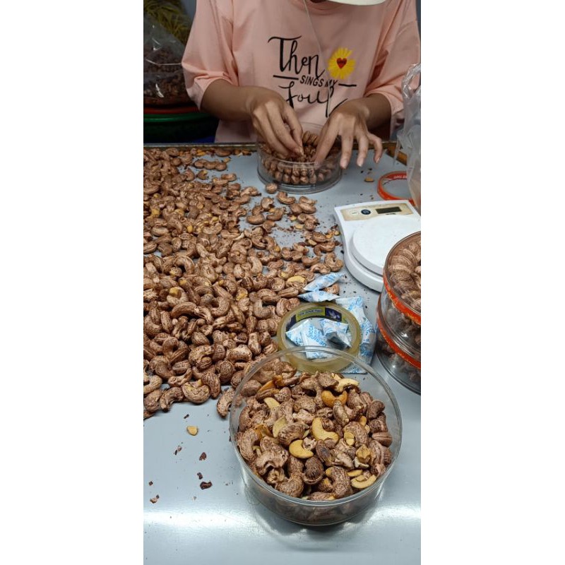 hạt điều rang muối a cồ loại ngon hộp 500g