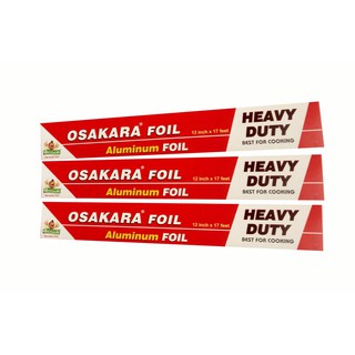 Combo 3 cuộn giấy bạc nướng Osakara Heavy Duty ECOOK SK12 30cm x 4,1m Date 03.2023