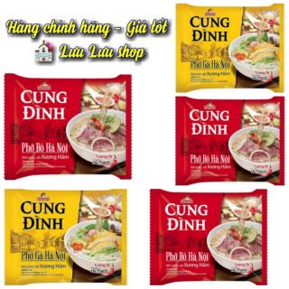 (CĐ ) Phở Cung Đình Hà Nội vị bò / gà chuẩn vị Hà Thành gói 73g