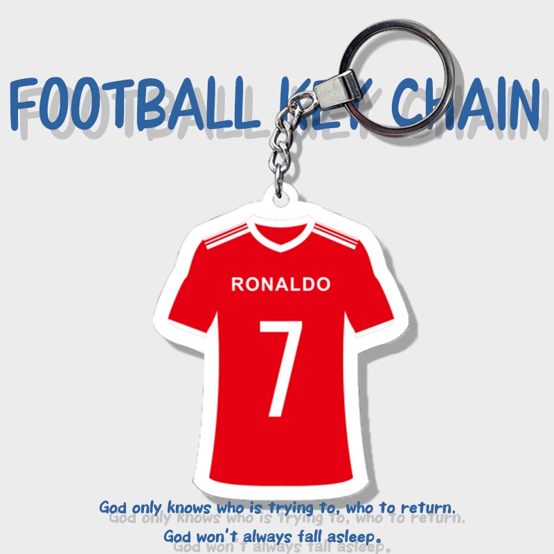 Móc khóa áo Mica Ronaldo Messi Neymar cực đẹp mẫu mới chất lượng