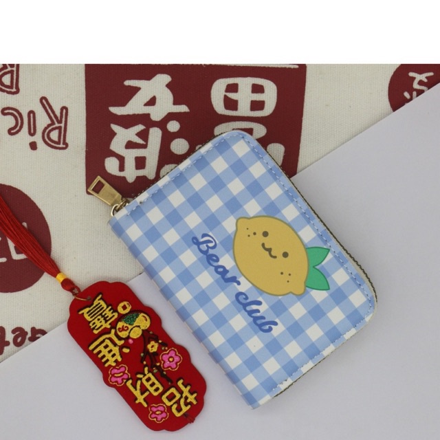 Túi đựng thẻ cầm tay mini thiết kế nhiều ngăn tiện dụng thời trang cho nam nữ