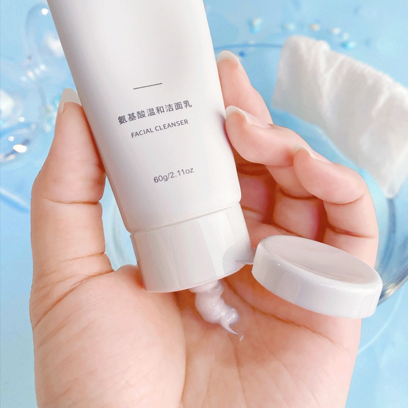 [Hàng mới về] Sữa rửa mặt Bosuya chứa Amino Acid làm sạch lỗ chân lông tẩy trang dưỡng ẩm nhẹ nhàng