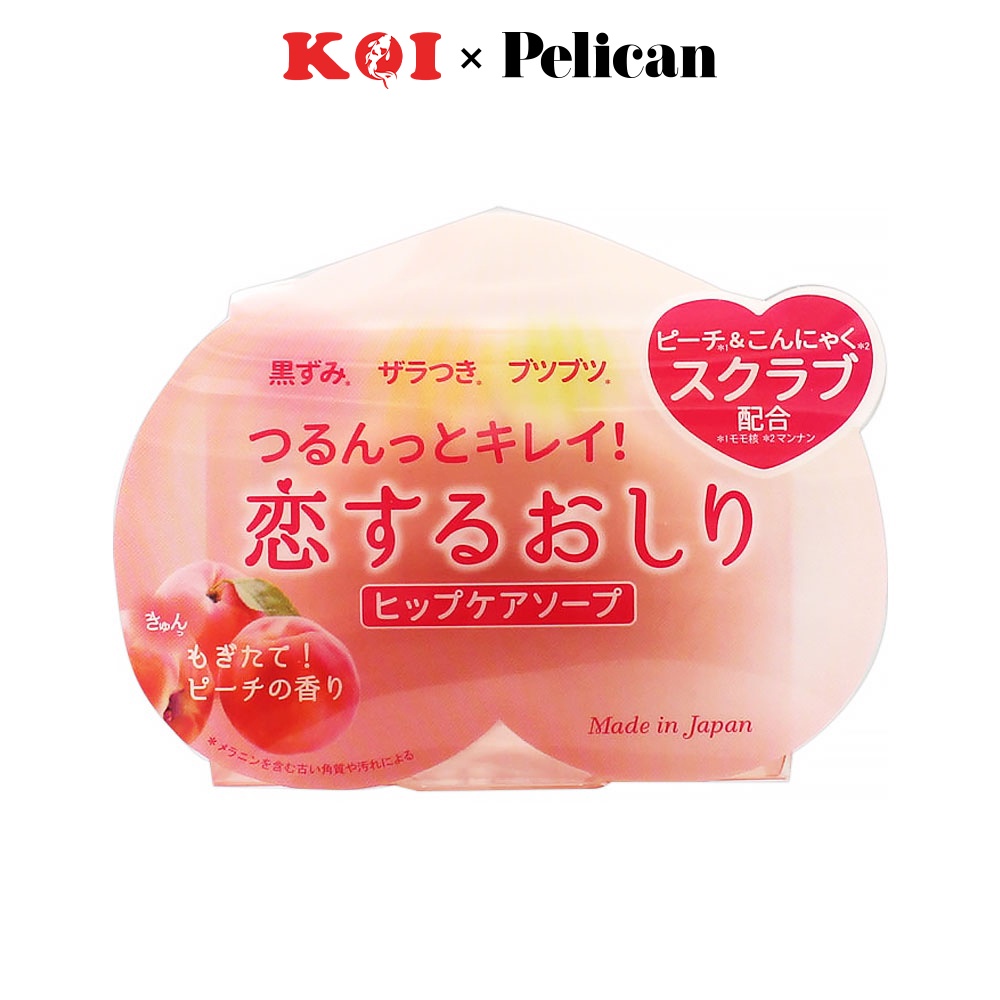 Xà phòng giảm thâm mông và làm sạch cơ thể Pelican Hip Care Soap 80g