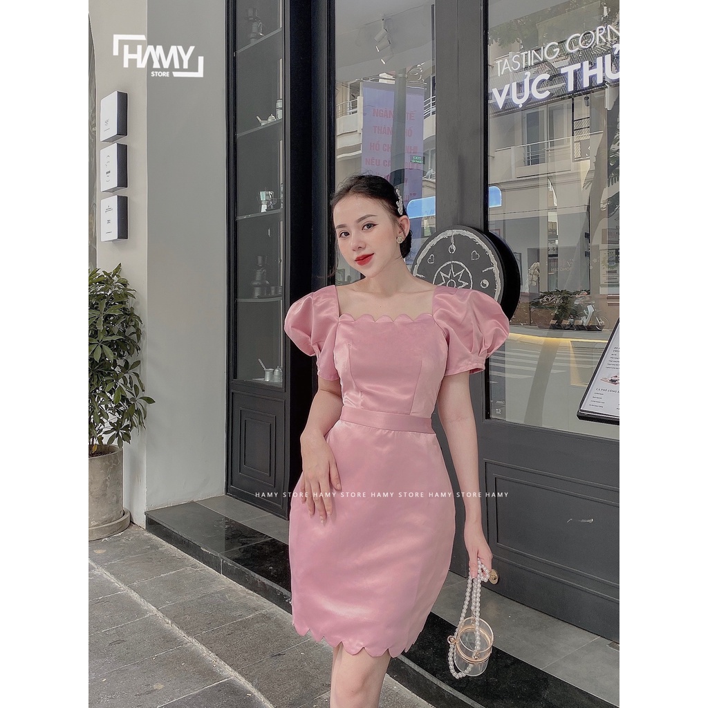 Đầm Có Tay Viền Cao Cấp