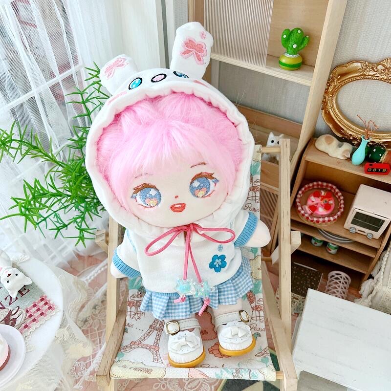 Áo hoodie thú cho doll 20cm