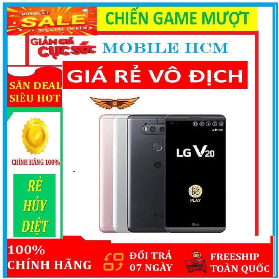 Điện thoại LG V20 Rom 64GB Ram 4GB mới Fullbox - Đủ Màu - Máy Xịn, Vân Tay Nhạy,