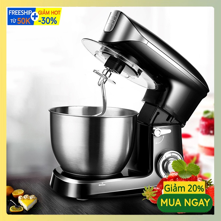 Máy trộn bột để bàn, đánh trứng công nghiệp SOKANY SC-267 Dung tích 6.5L [BH 12 Tháng]