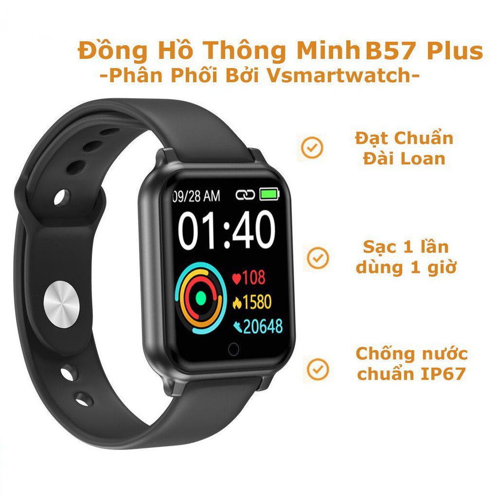 Đồng Hồ B57 Max - Đồng Hồ Chăm Sóc Sức Khỏe Thế Hệ Mới  