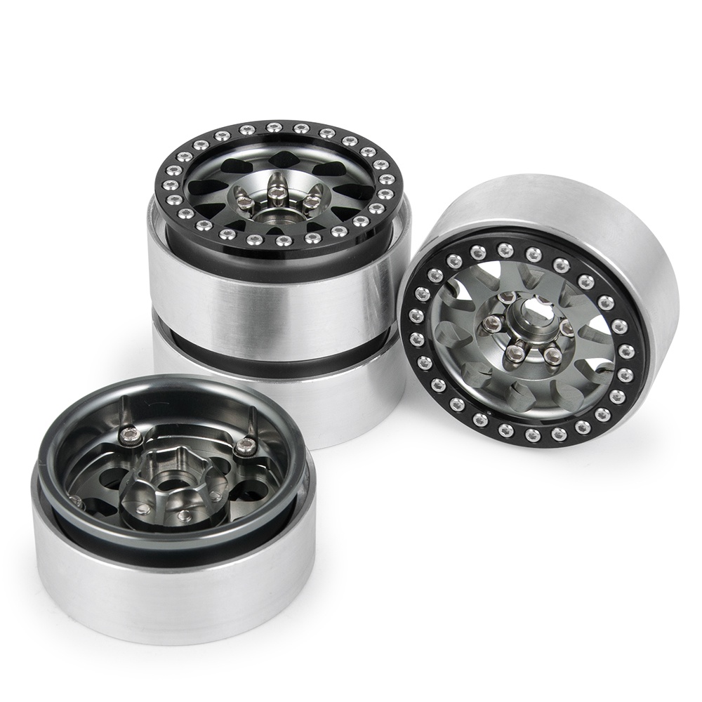 Mâm Bánh Xe 1.9inch Bằng Hợp Kim Nhôm Cho Xe Điều Khiển Từ Xa Axial SCX10 90046 Tỉ Lệ 1/10