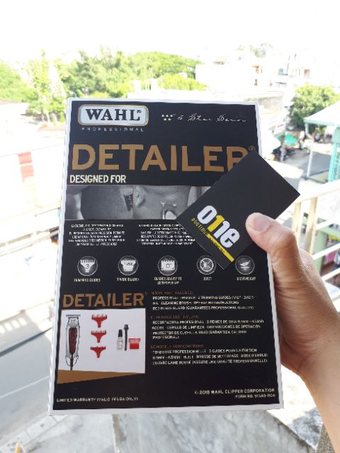 Tông đơ trấn viền Wahl Detailer - hàng nội địa Mỹ 110v