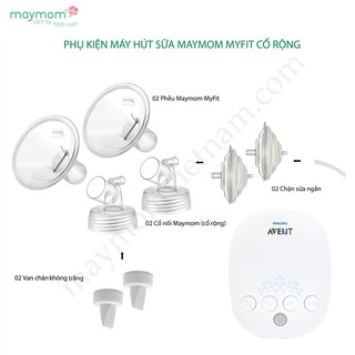 Phụ kiện Maymom cho mom ti nhỏ, máy Avent, Spectra size 13, 15, 17