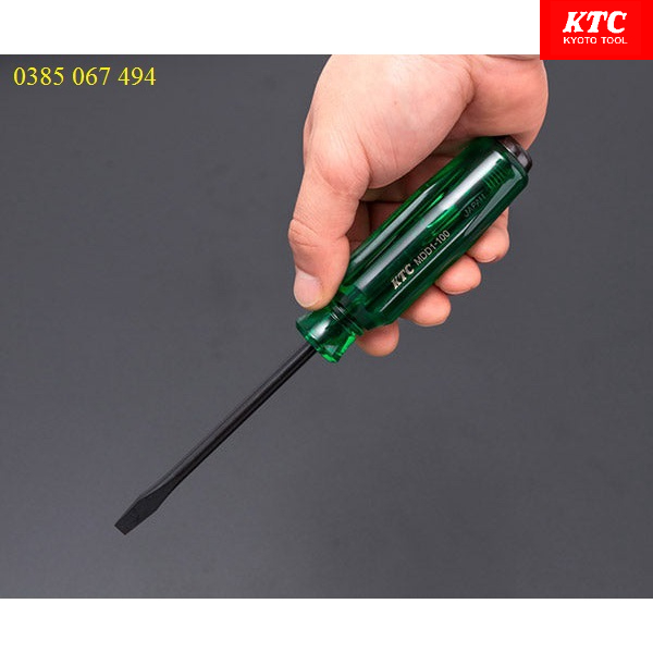 🎌Made in Japan🎌Tô vít đóng KTC Nhật 4 cạnh và 2 cạnh có từ tính mũi PH2 và -6mm  PDD1-2, MDD1-6 |Tua vít cán nhựa