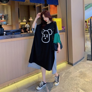 Đầm dài tay lửng size lớn cho nữ