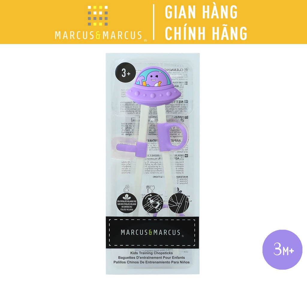 Đũa tập ăn phi hành gia cao cấp Marcus & Marcus chính hãng, cho bé từ 3 tuổi – Willo - Liin Shop