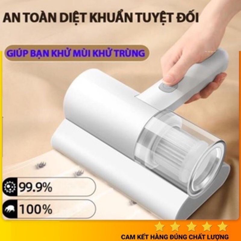 Máy hút bụi giường nệm diệt khuẩn UV, máy hút bụi cầm tay không dây, chuyên hút bụi chăn ga đệm hàng chất lượng cao