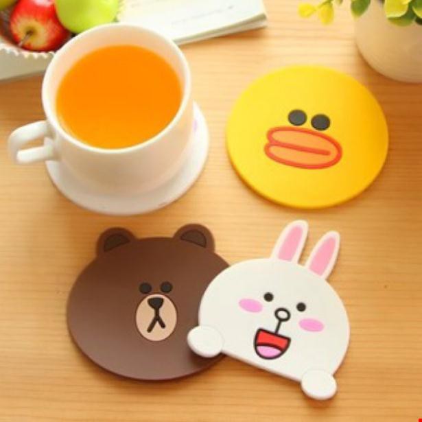 Lót Ly Hình Thú Siêu Dễ Thương
