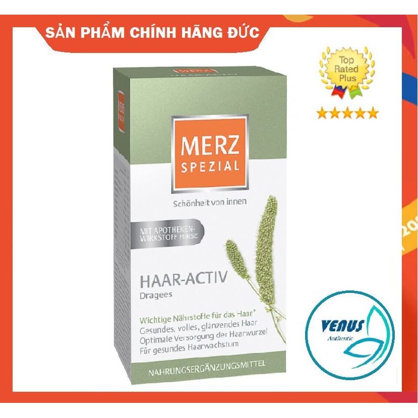 Viên dưỡng mọc tóc Merz Spezial Đức - Hộp 132 viên