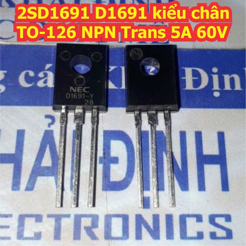 10 con 2SD1691 D1691-Y D1691 kiểu chân TO-126 NPN Trans 5A 60V kde4372