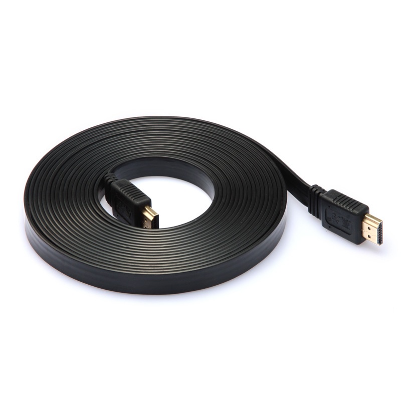 Dây 2 đầu HDMI dẹt 3m full HD kết nối máy tính với tivi