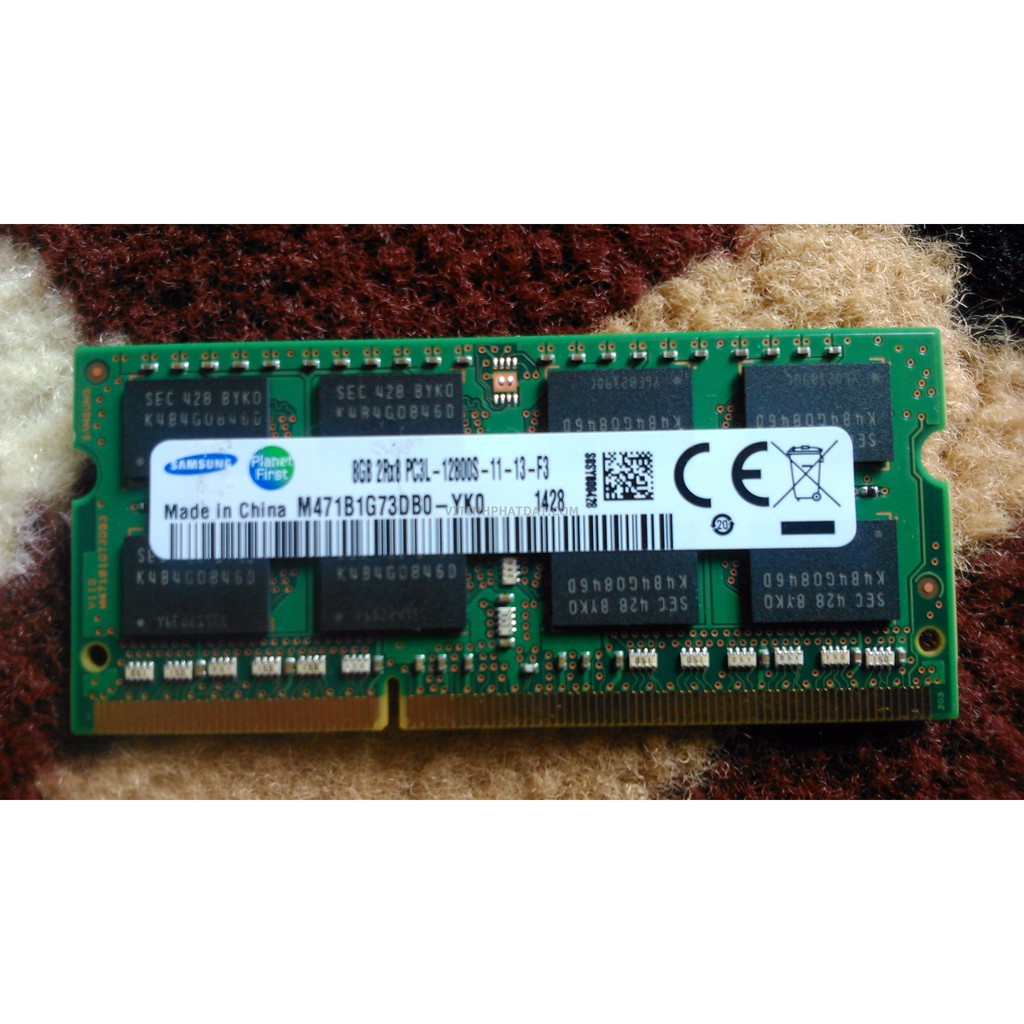 RAM LAPTOP DDR3 (Bus 1333/1600) 8GB - SAMSUNG