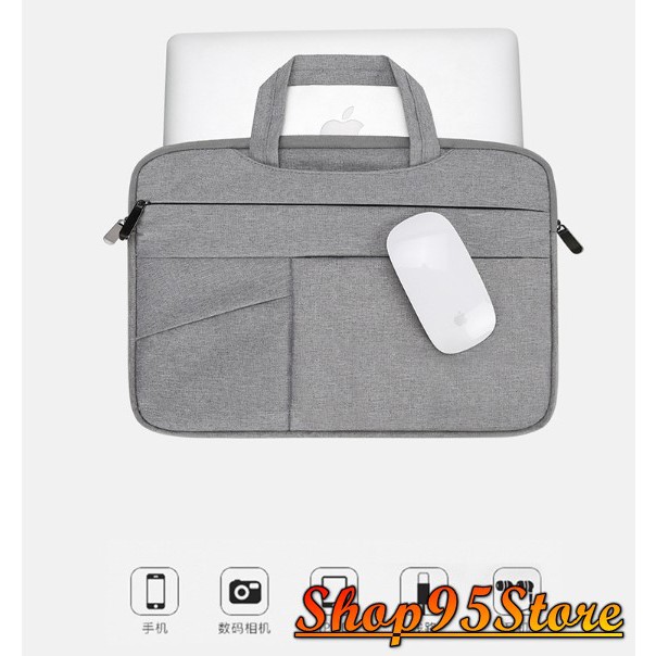 Túi chống sốc có quai xách dành cho Laptop Macbook cao cấp