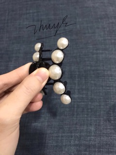 Kẹp tóc hạt châu