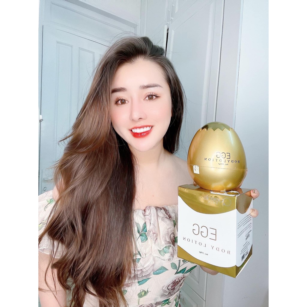 Body Trứng Vàng 250gr 'EGG BODY LOTION' CÔNG TY DƯỢC MỸ PHẪM QUEENIE SKIN ( chính hãng)