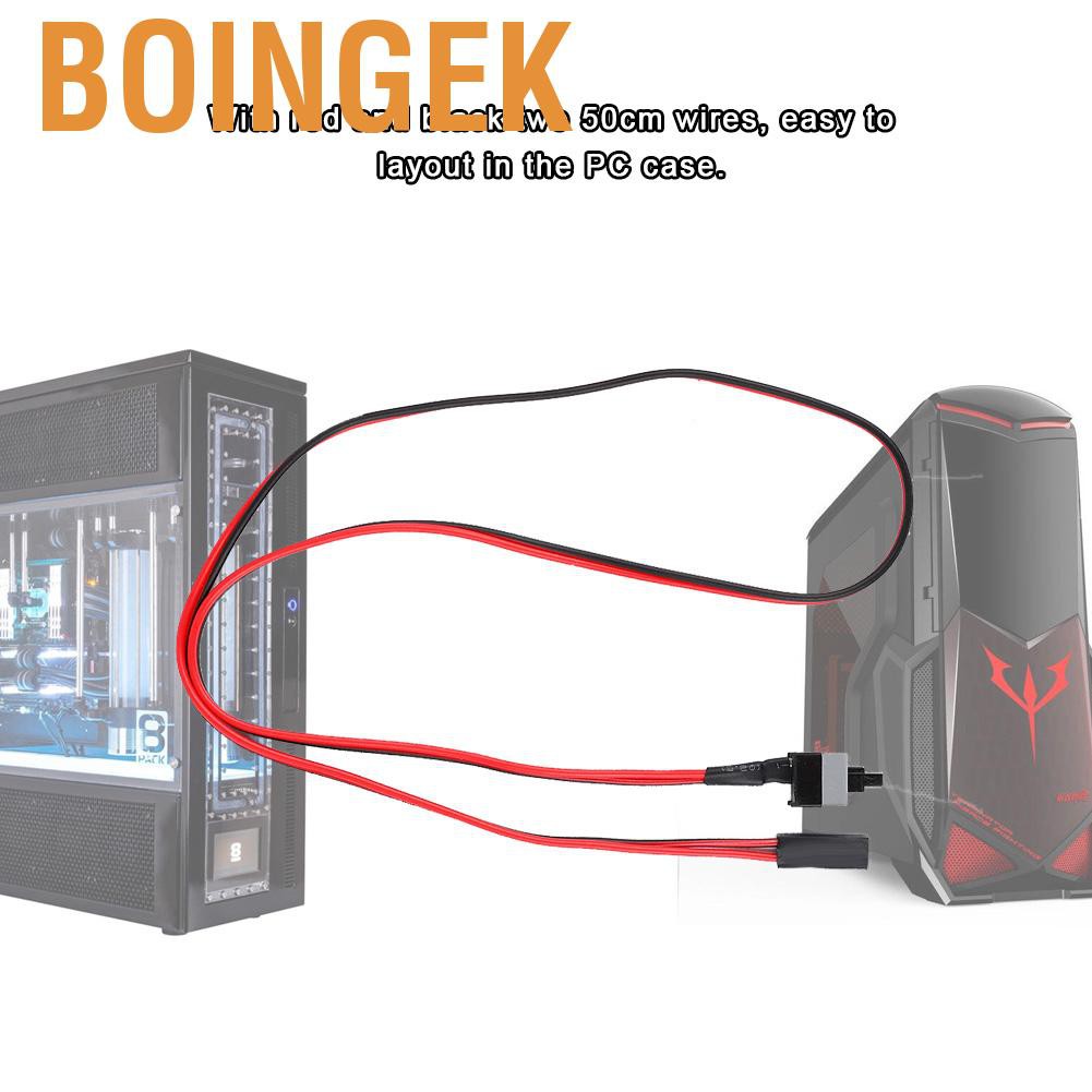 Công Tắc Nguồn Bongek Jumper 2pin Cho Atx Chassis