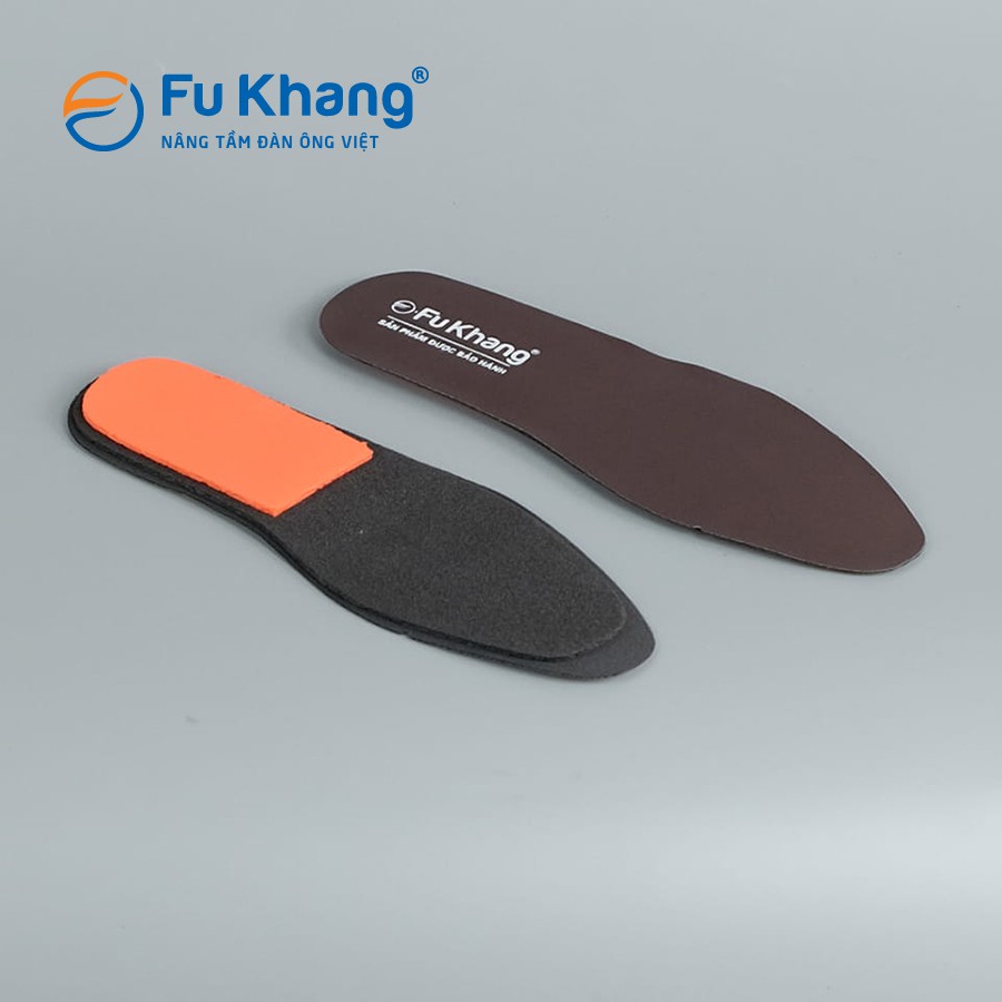 Lót giày da cừu mềm mại thấm hút mồ hôi chính hãng Fu Khang màu đen và nâu LD99