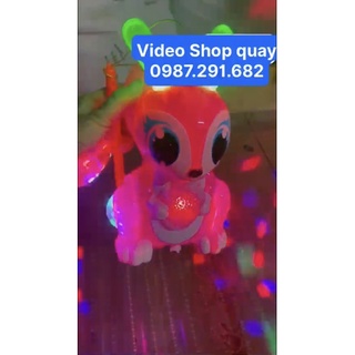 Sỉ đèn lồng trung thu con thỏ hồng có nhạc có đèn