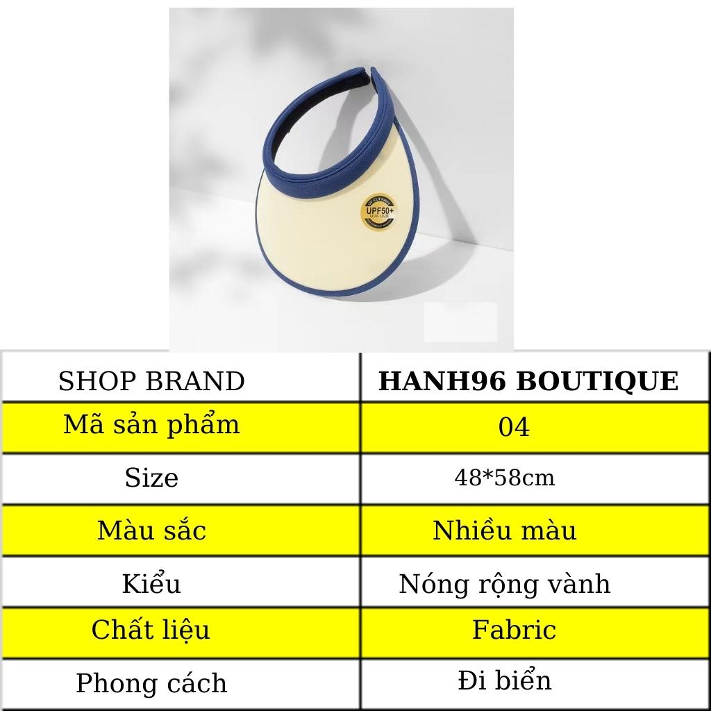 Nón rộng vành nữ Hanh96boutique mũ vàng rộng thời trang đi biển năng động trẻ trung