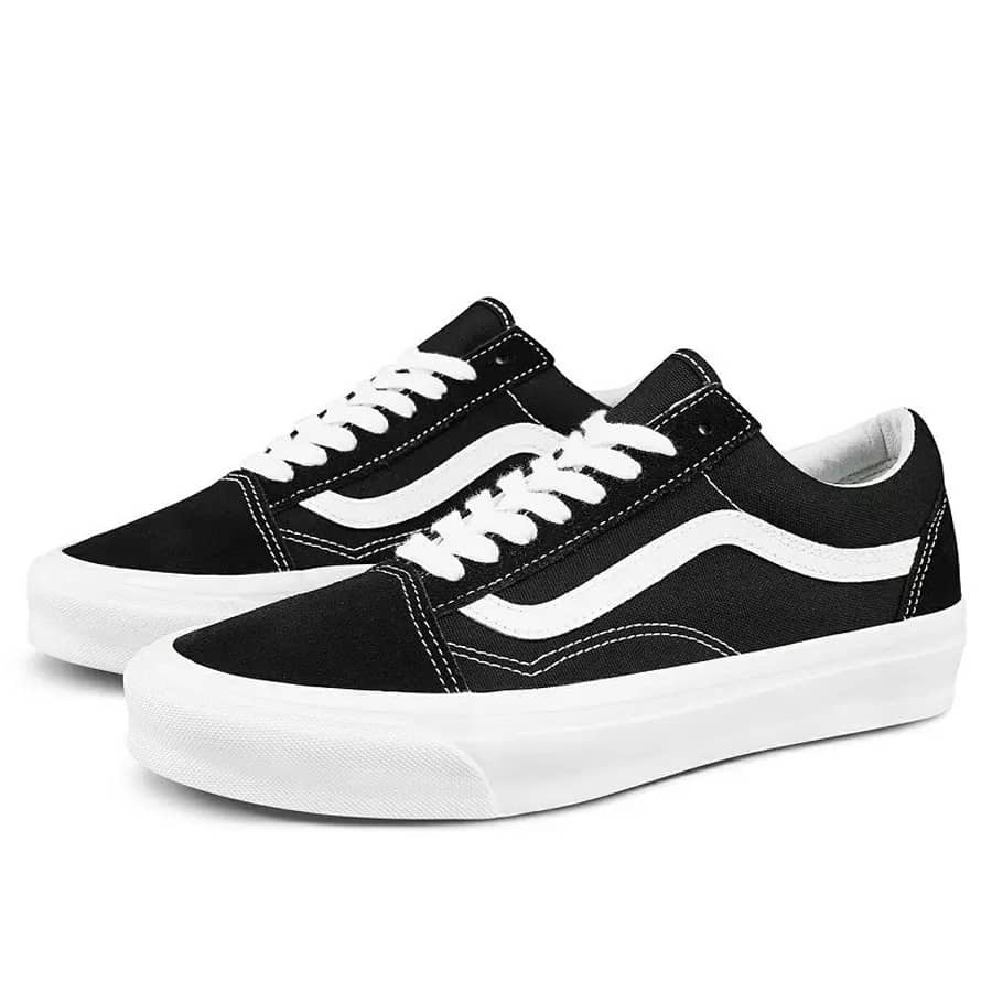 Giày 𝐕𝐚𝐧 Vault 𝐎𝐥𝐝 𝐒𝐤𝐨𝐨𝐥 - Giày Sneaker 𝐕𝐚𝐧𝐬 Đen kẻ trắng da nộn cấp dành cho cả nam và nữ hot 2022!